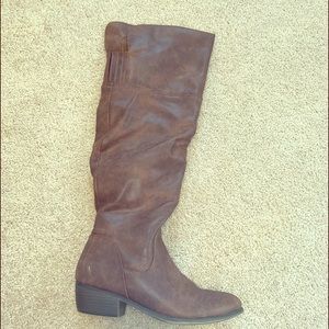 Calf height boots
